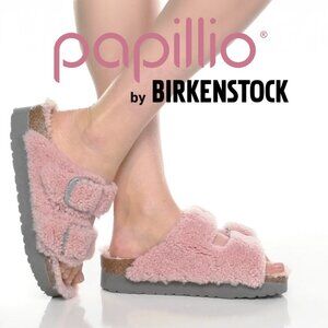 NWT Birkenstock Arizona Teddy slippers